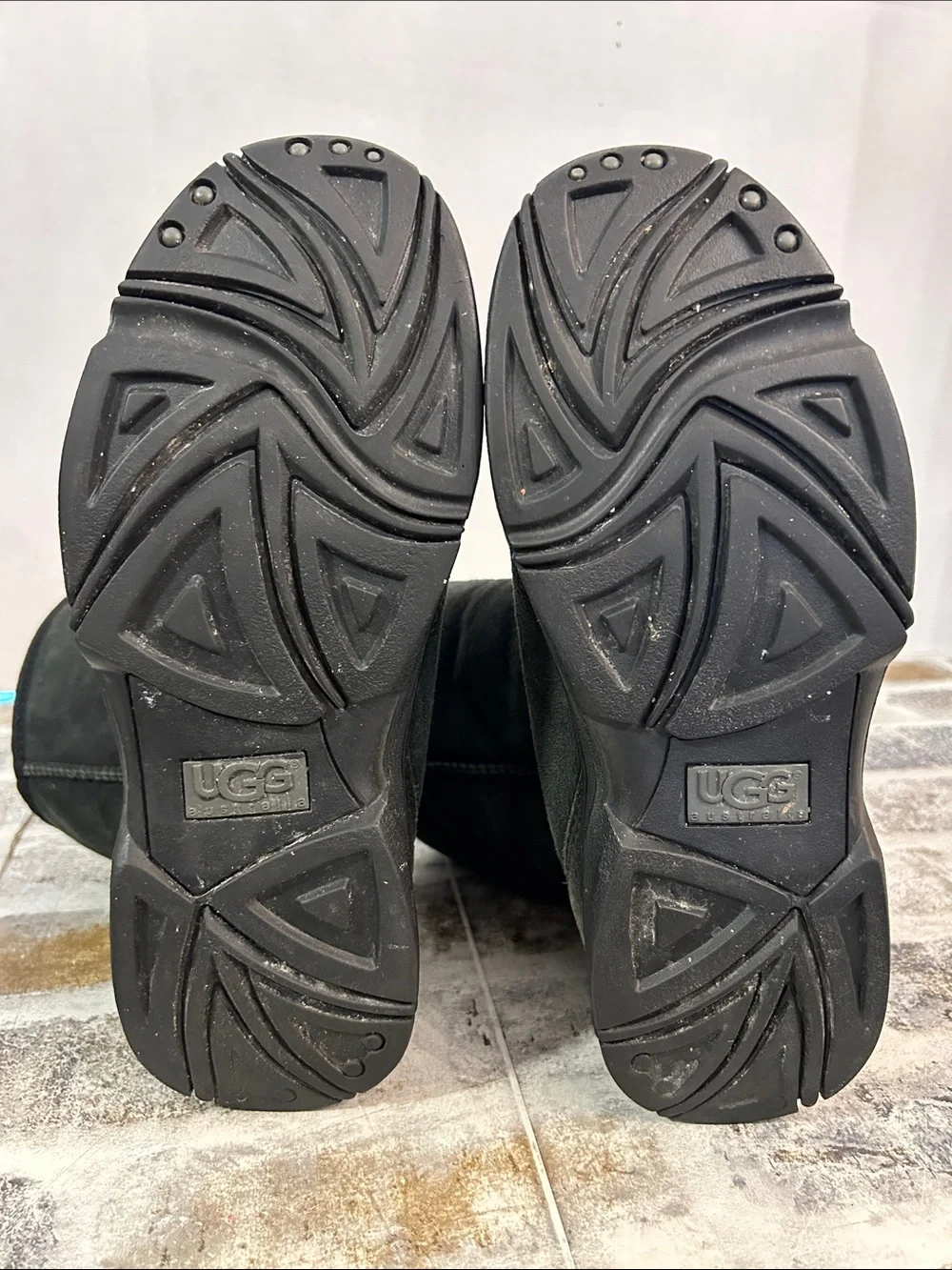 Ugg Australia Ultimate Short 5275 Black Suede Winter Boots